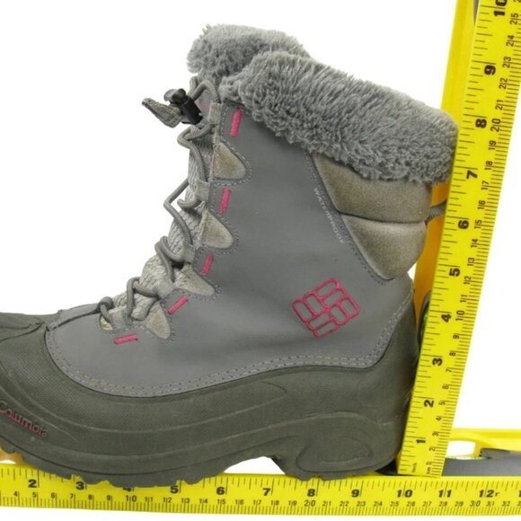 Columbia Bugaboot Gray Waterproof Insulated Lined Snow Boots Women's 6 - Picture 8 of 9